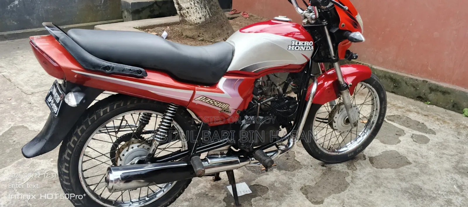 Hero Passion Pro 2010 Red