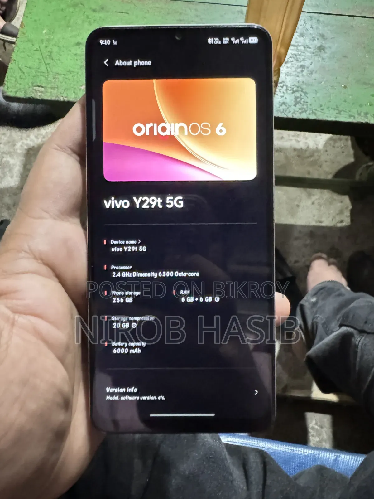 Vivo Y29 256 GB Silver