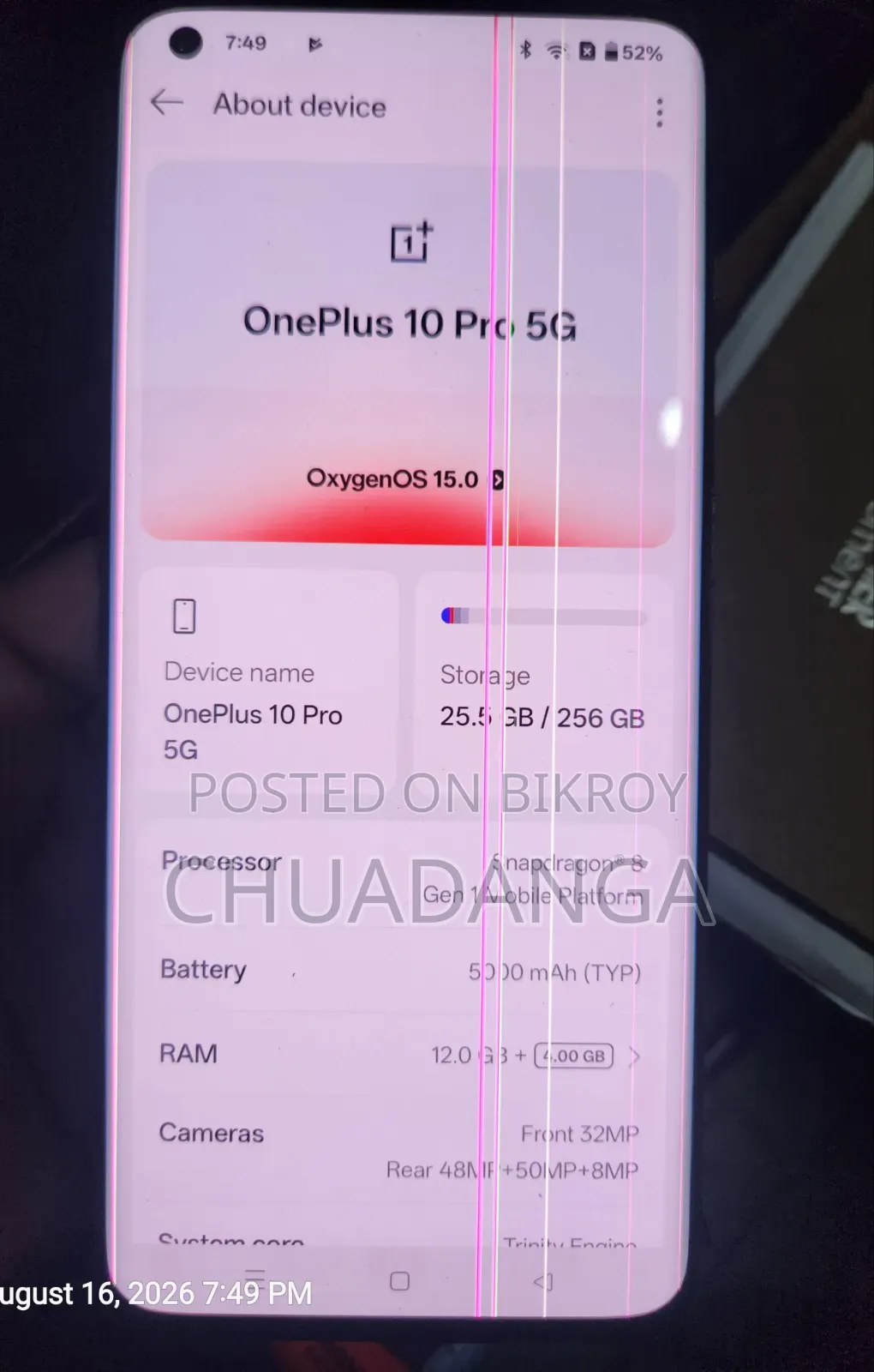 OnePlus 10 Pro 256 GB Black