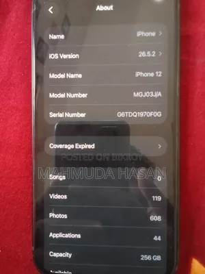 Apple iPhone 12 256 GB Black