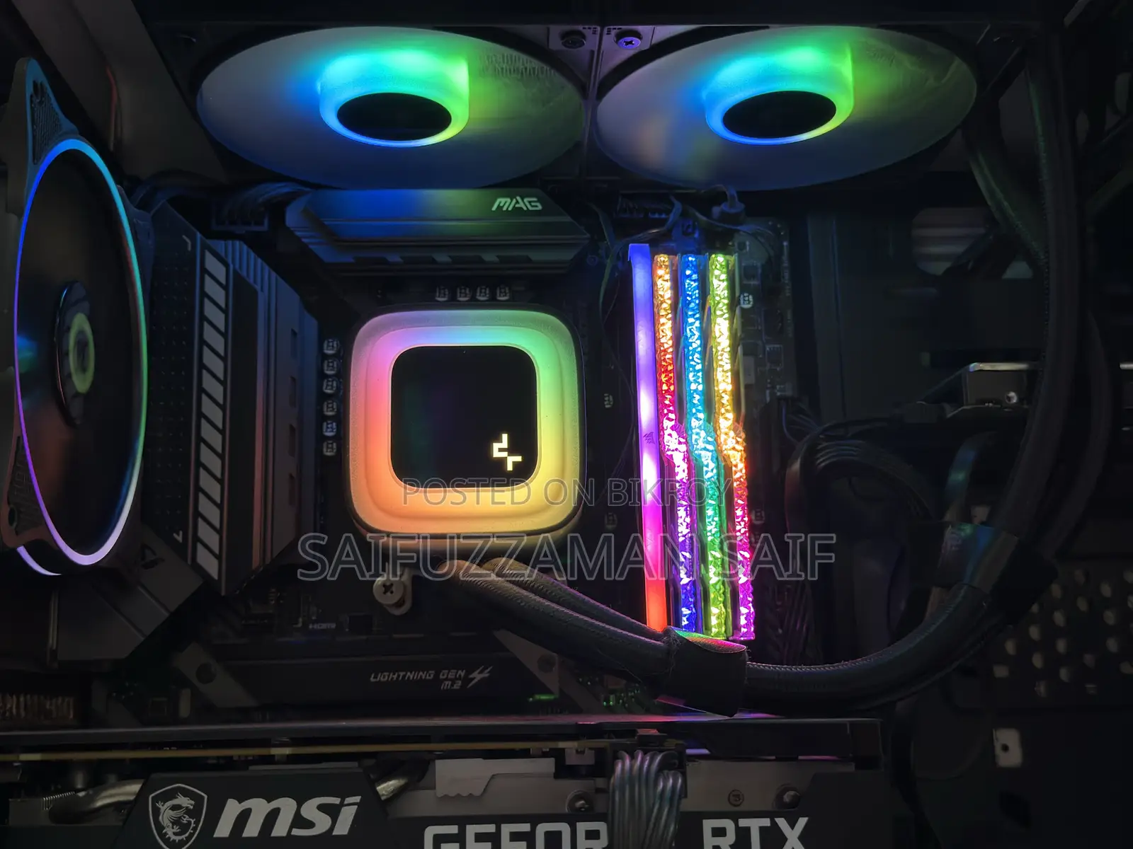 Desktop Computer MSI 40GB AMD Ryzen 7 SSD 40GB