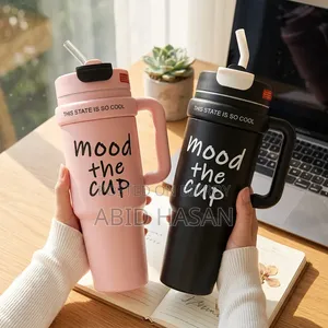 Original BingBa 40oz “Mood the Cup” Insulated Tumbler