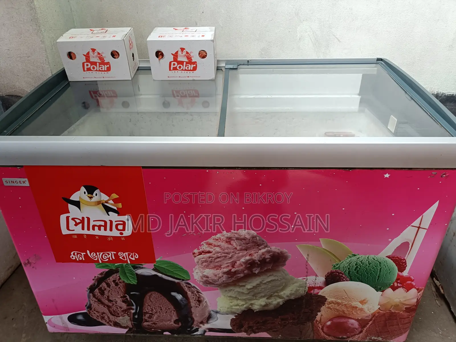 Ice Cream Deep Freezer