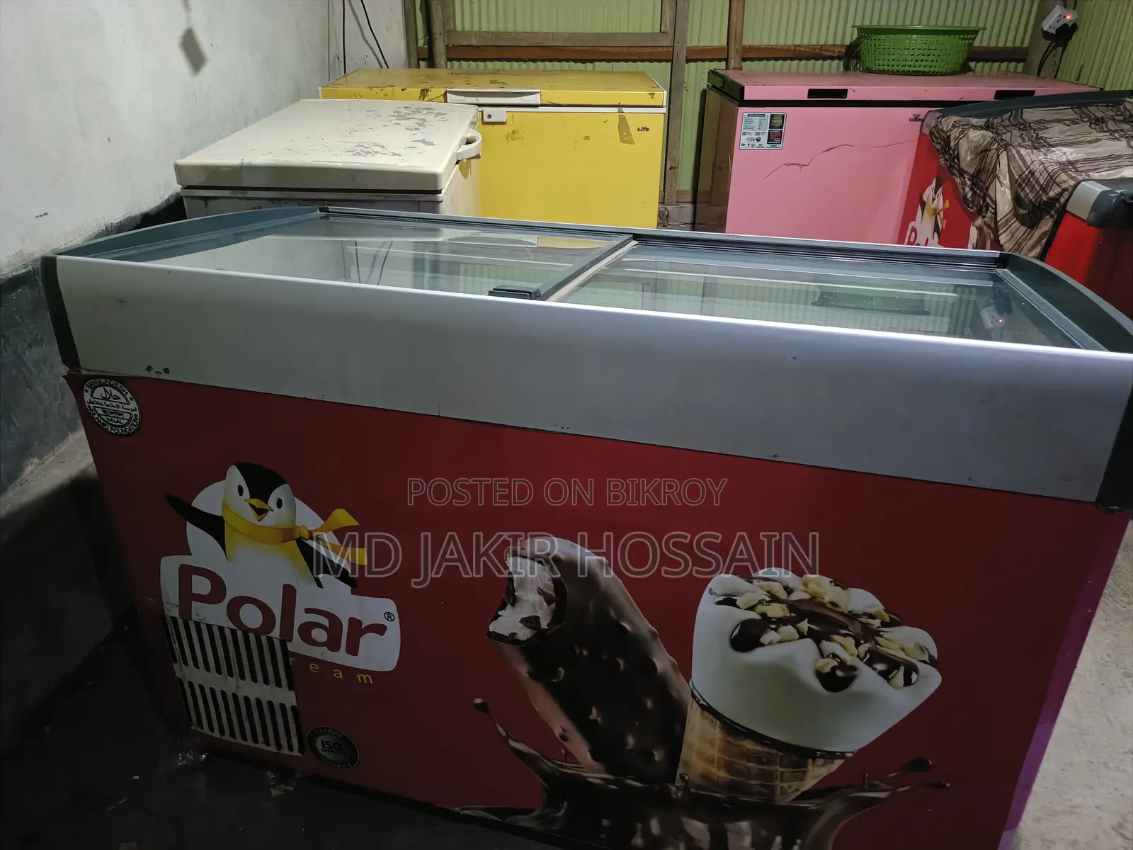 Ice Cream Deep Freezer