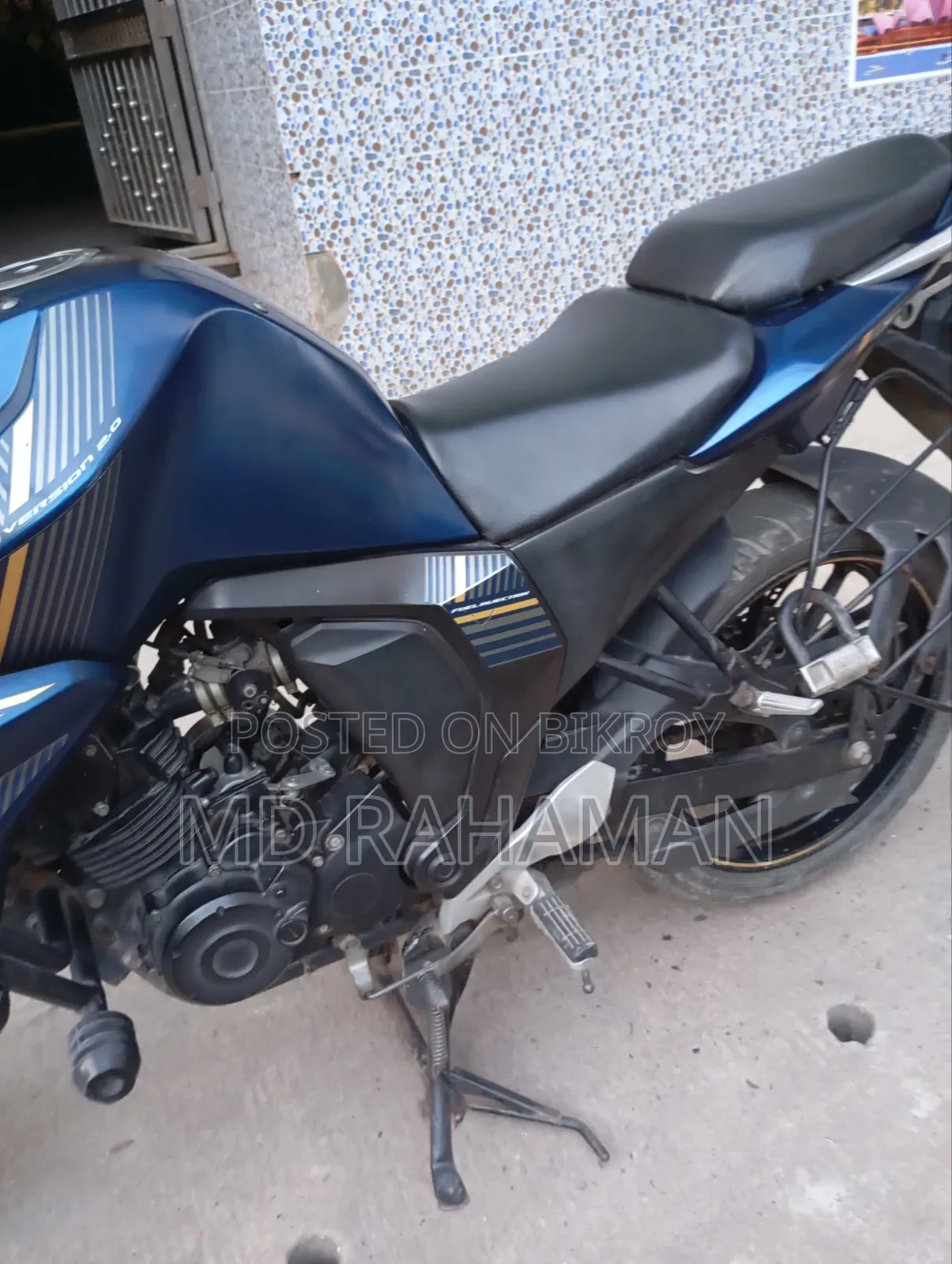 ইয়ামাহা এফজেডএস ভি২ ২০২১ ব্লু
