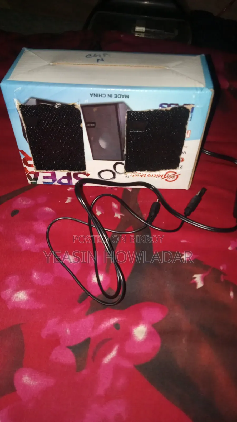 Bought a day ago Micro Music D7 Speaker