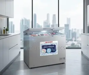New Original Sharp SJC-228-GY Chest Freezer