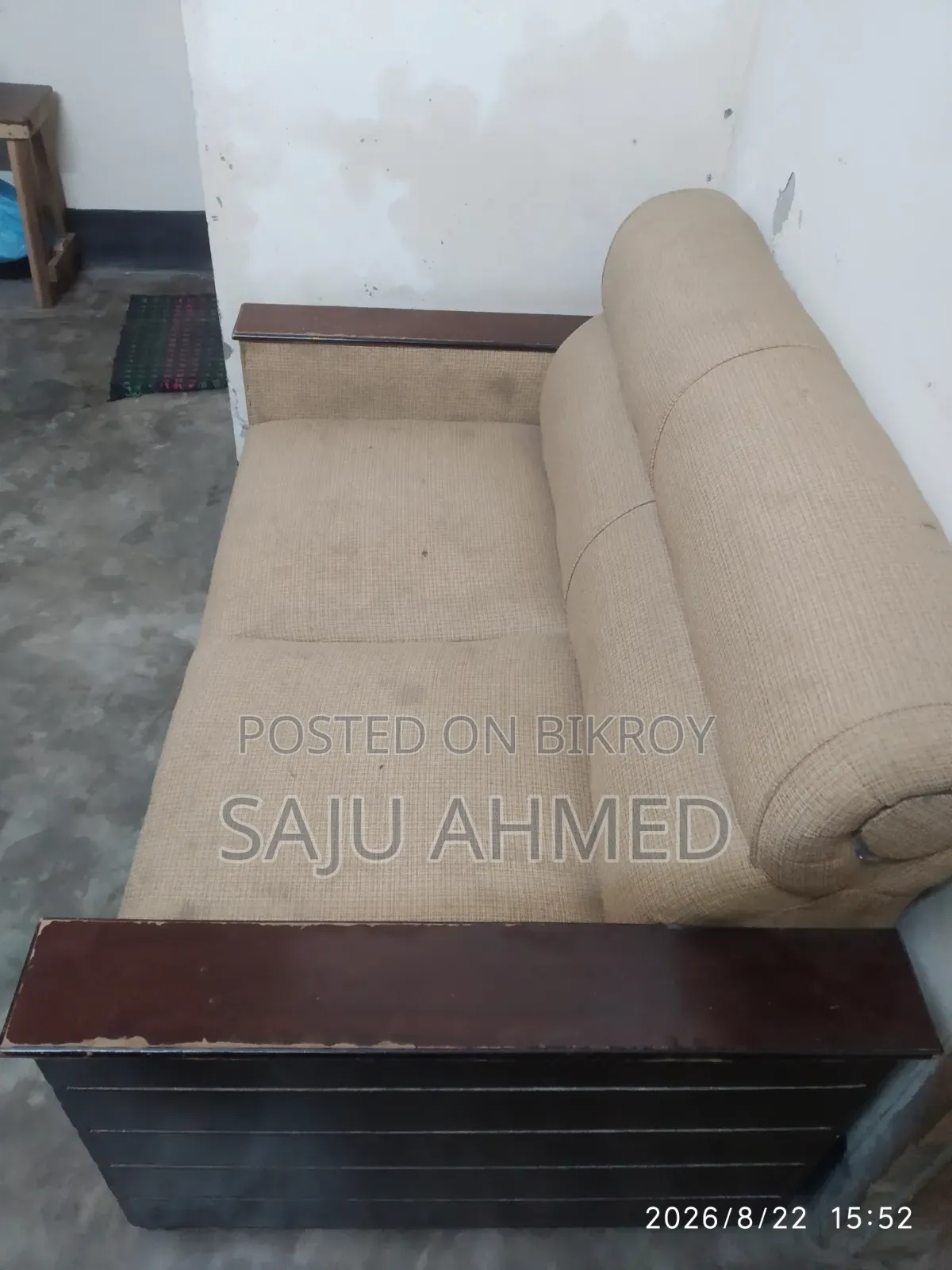 সোফা সেট ইটালিয়ান কাঠ। Sofa Set Italian Wood