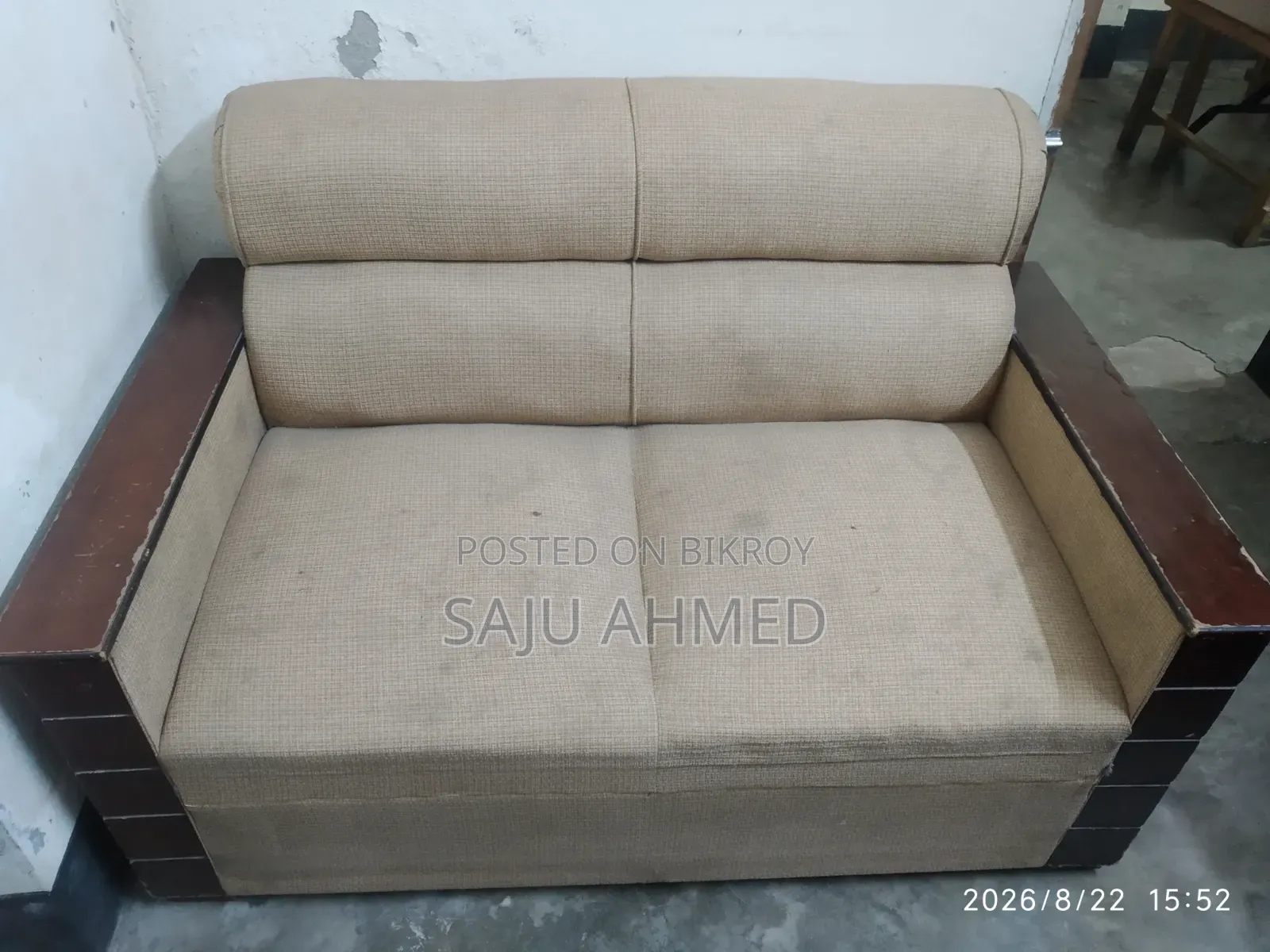 সোফা সেট ইটালিয়ান কাঠ। Sofa Set Italian Wood