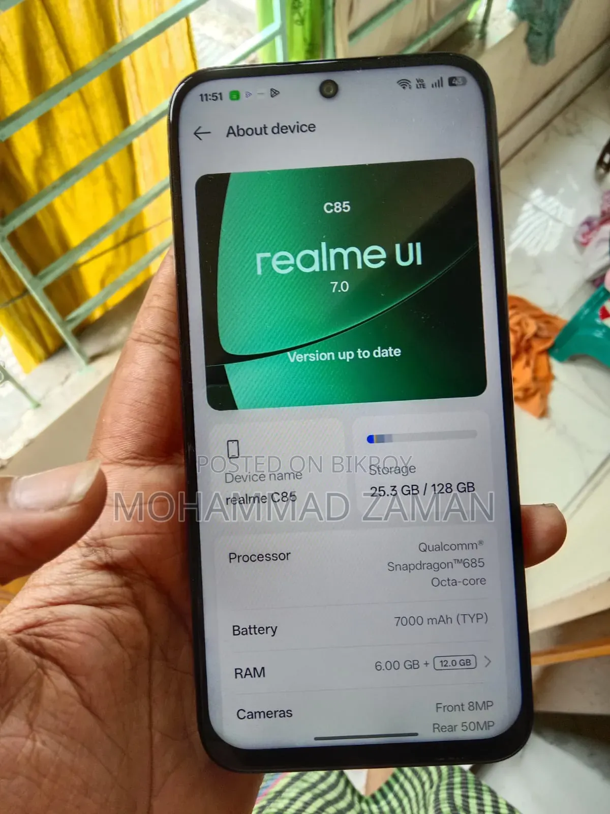 Realme C85 4G 128 GB Bronze