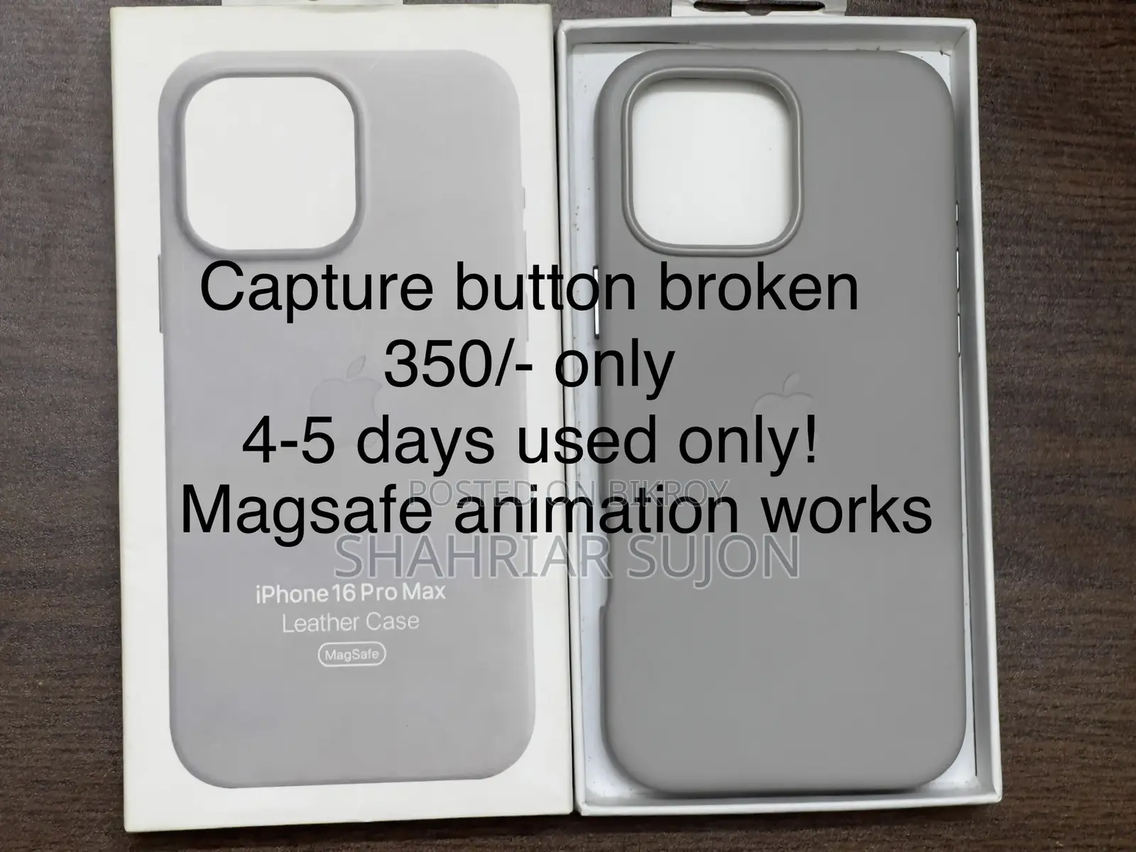 iPhone 16 Pro Max Magsafe Cover