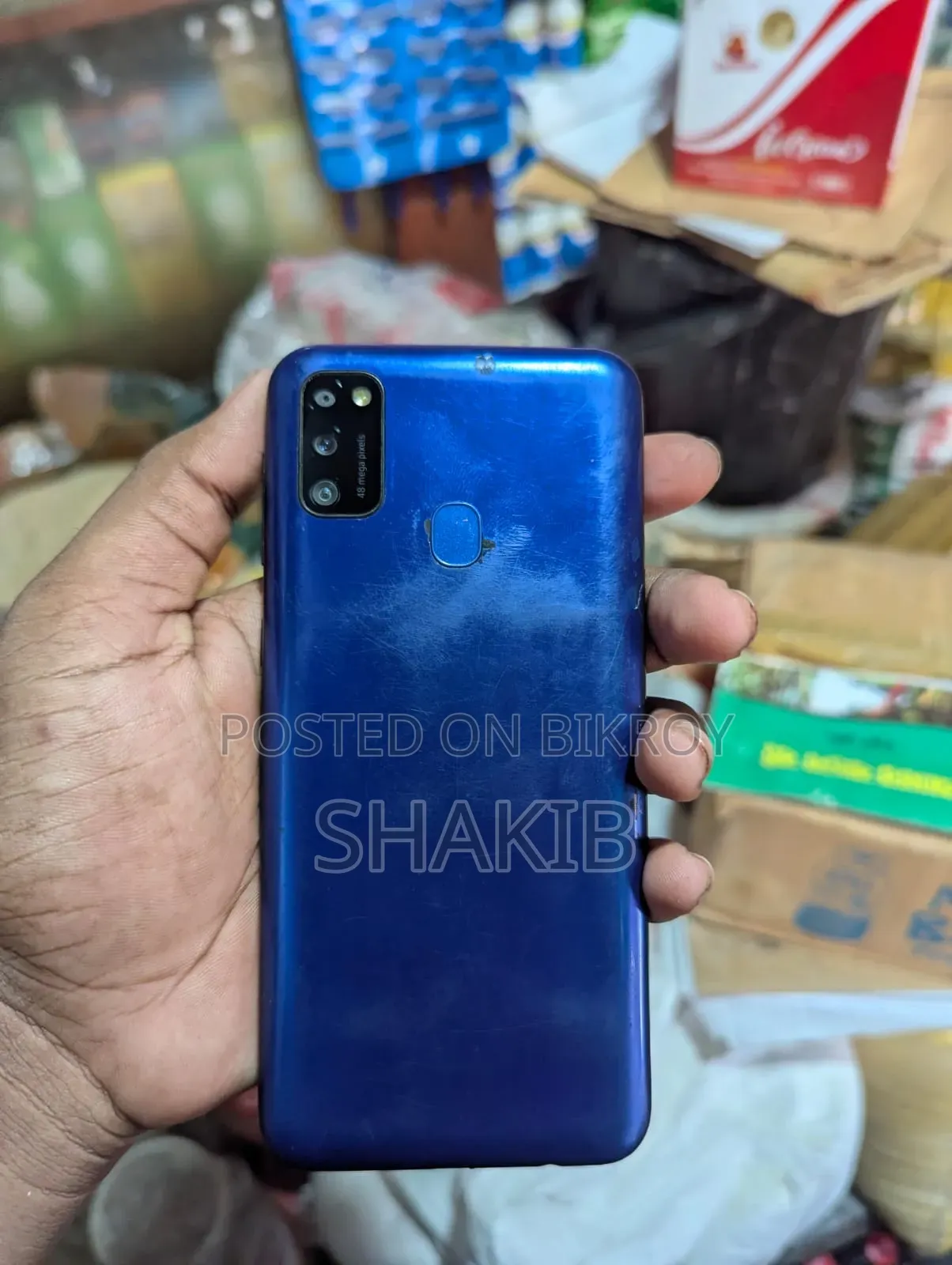 New Samsung Galaxy M21 128 GB Blue