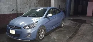 Hyundai Accent 2012 Blue