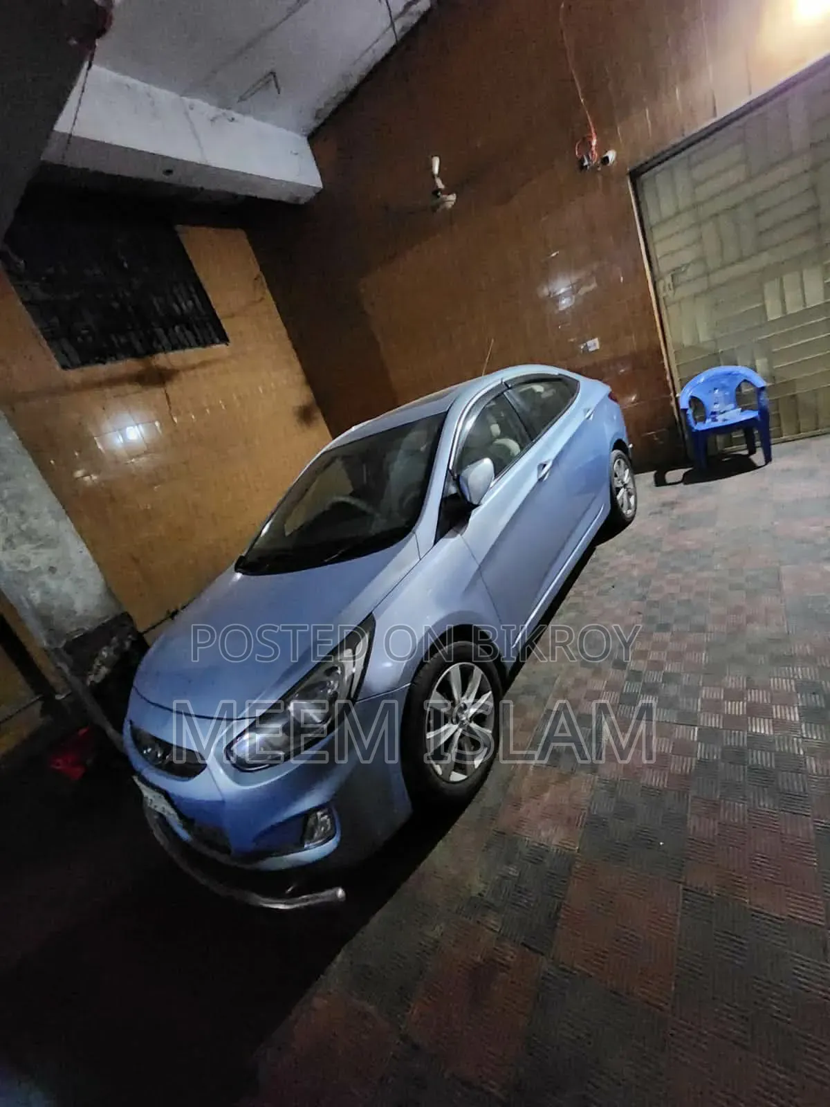 Hyundai Accent 2012 Blue