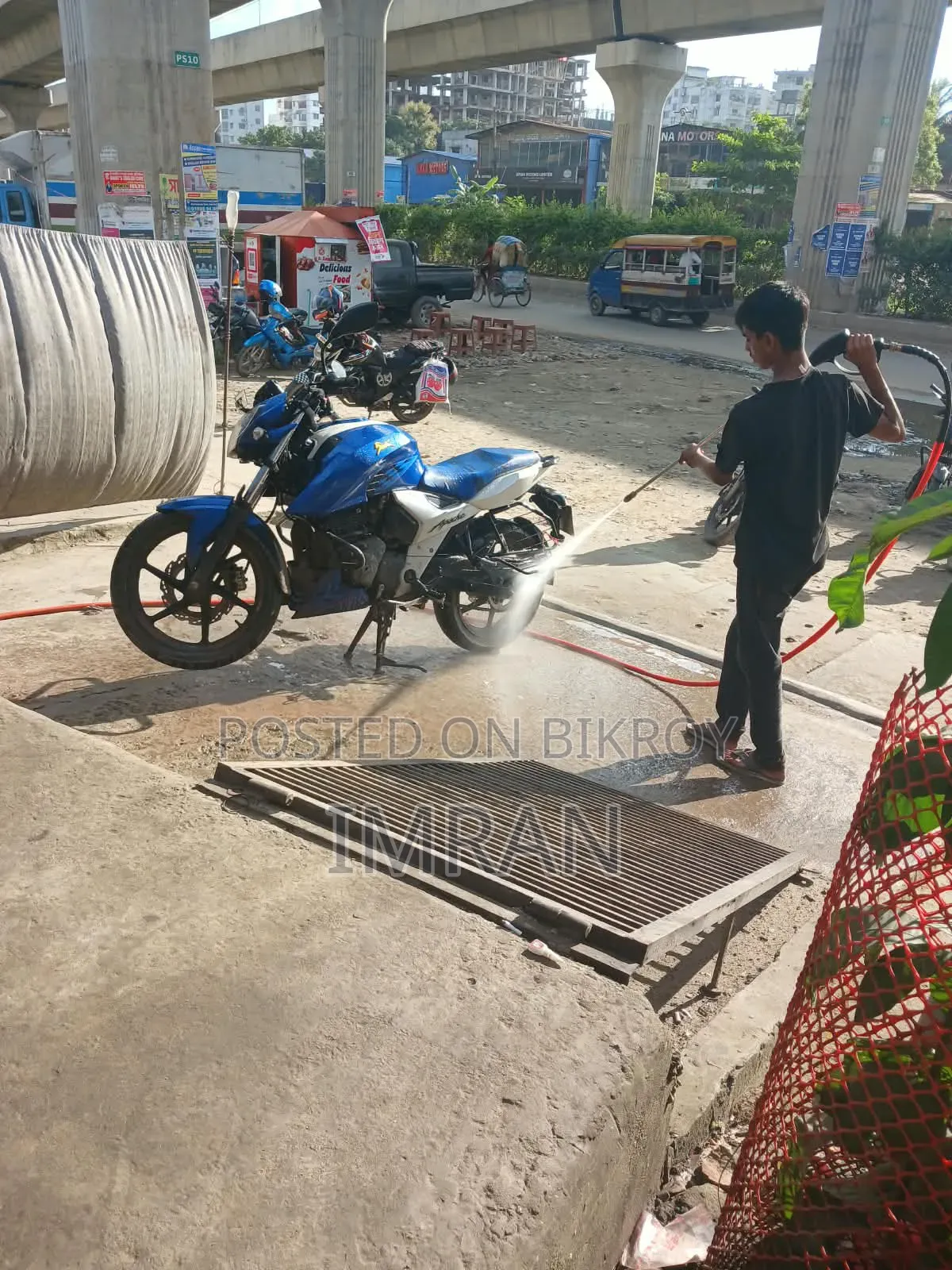 TVS Apache 160 4V 2019 Blue