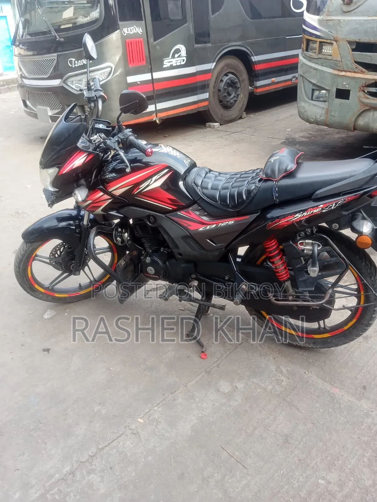 Honda Shine SP 2019 Black