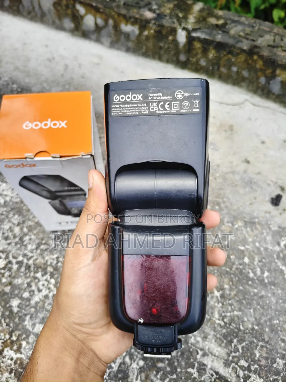 Godox TT600 ফ্লাশ