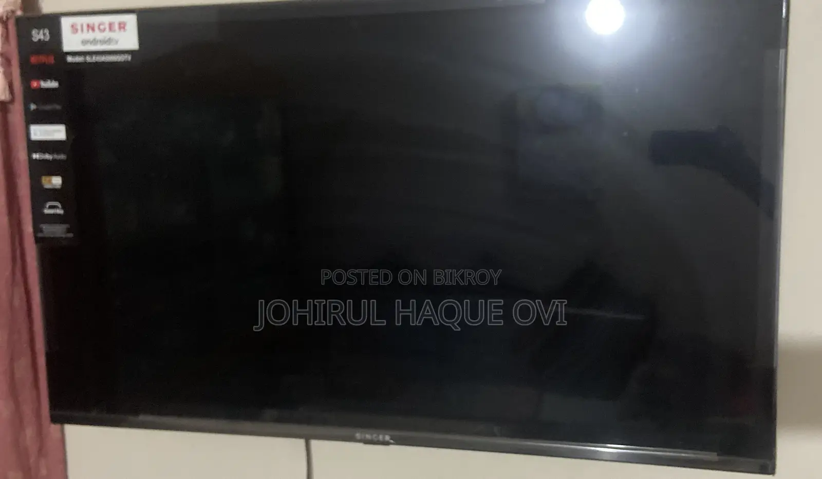 SINGER 43 Inchi TV Sell With Every Documents