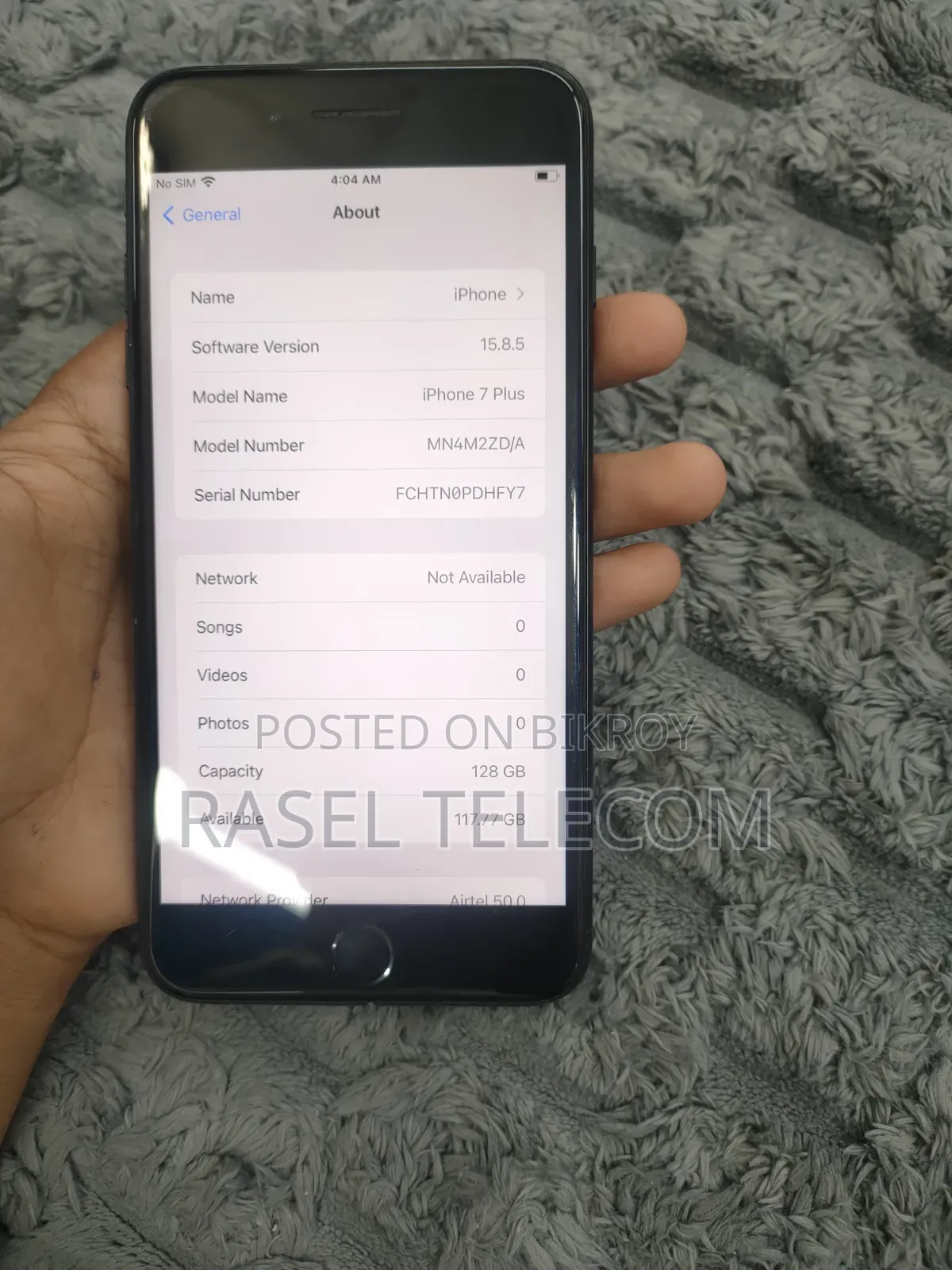 Apple iPhone 7 Plus 128 GB Black