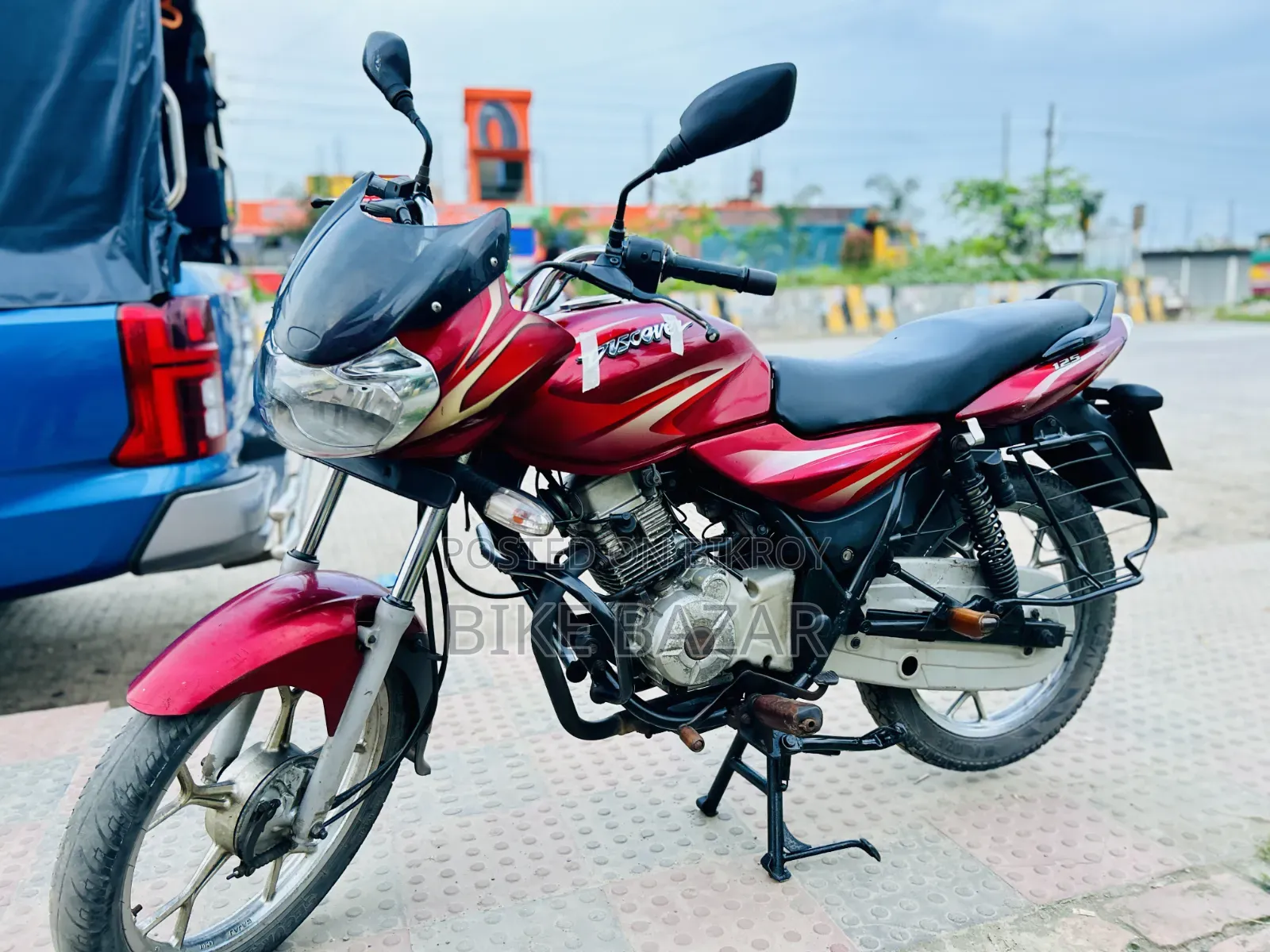 Bajaj Discover 125 2017 Red