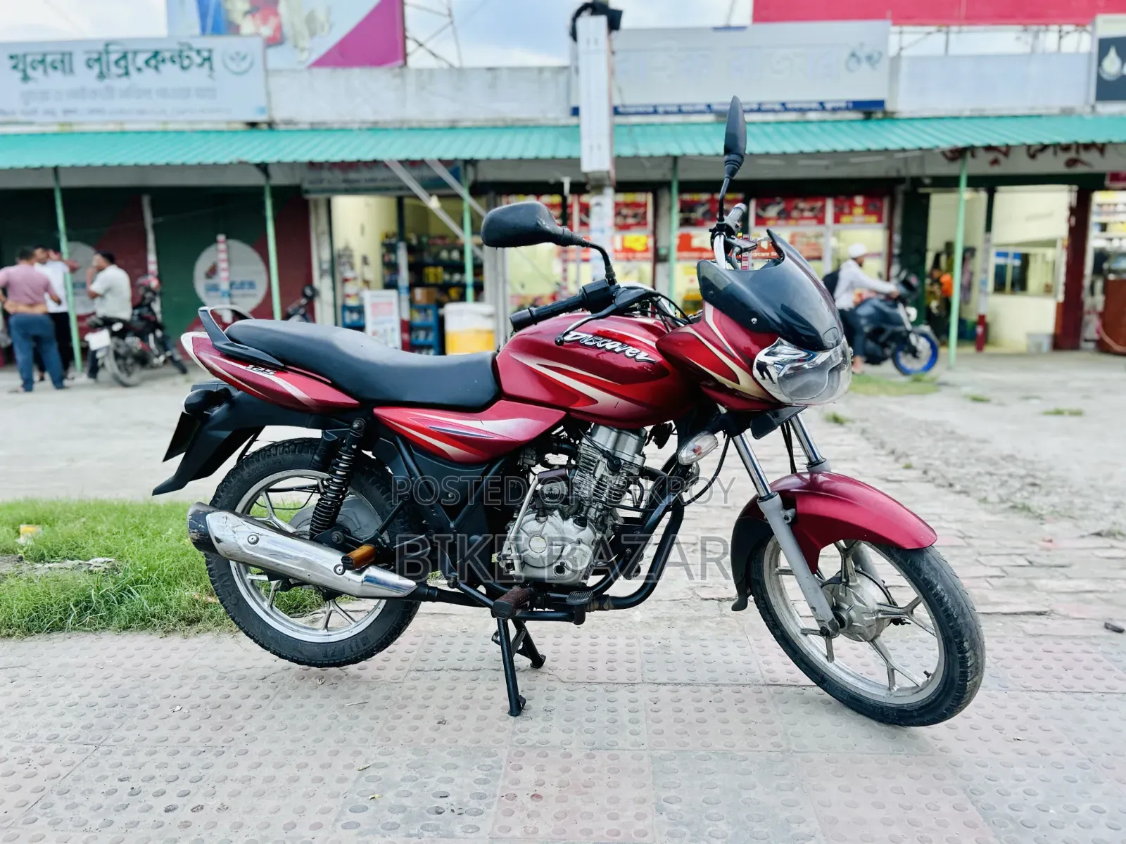 Bajaj Discover 125 2017 Red