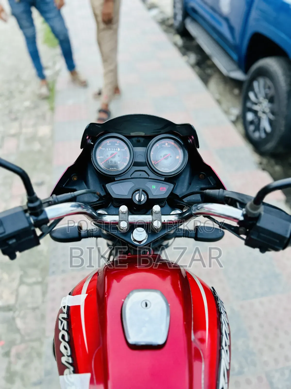 Bajaj Discover 125 2017 Red
