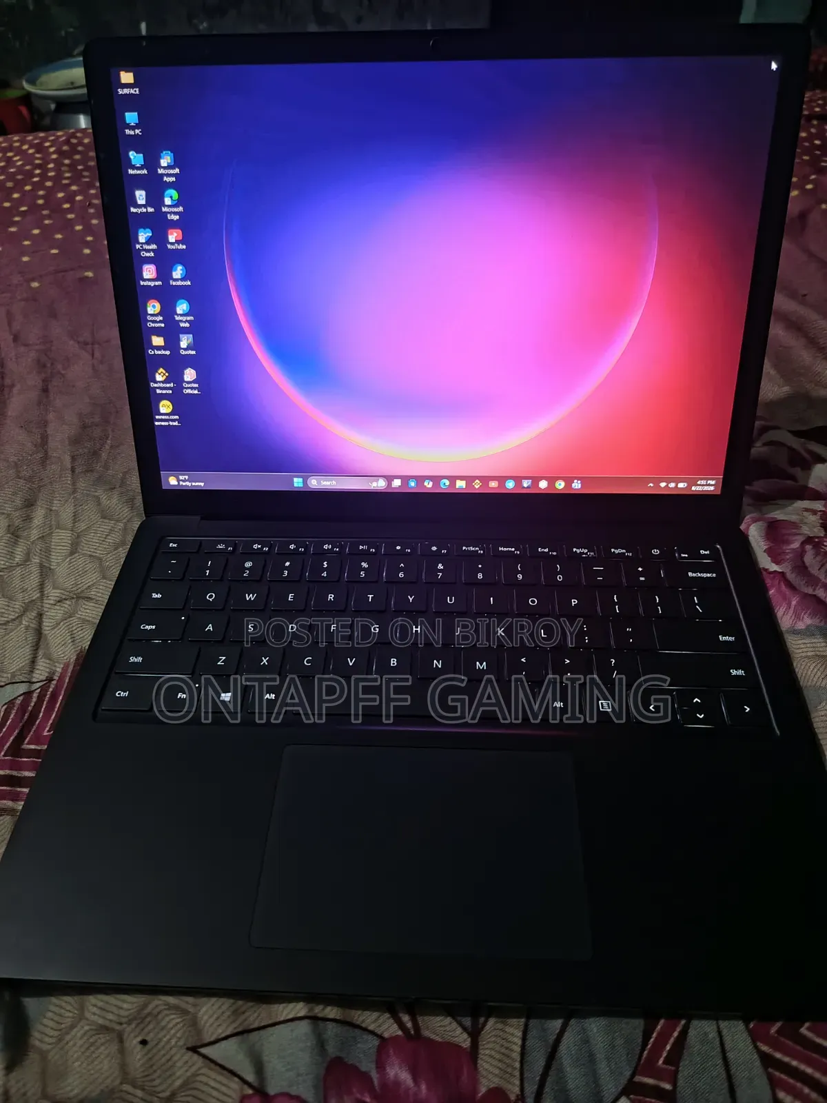 Laptop Microsoft Surface Laptop 3 16GB Intel Core I5 SSD 256GB