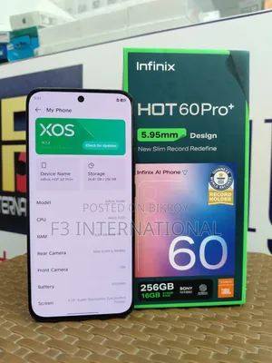 Infinix Hot 60 Pro+ 256 GB Black