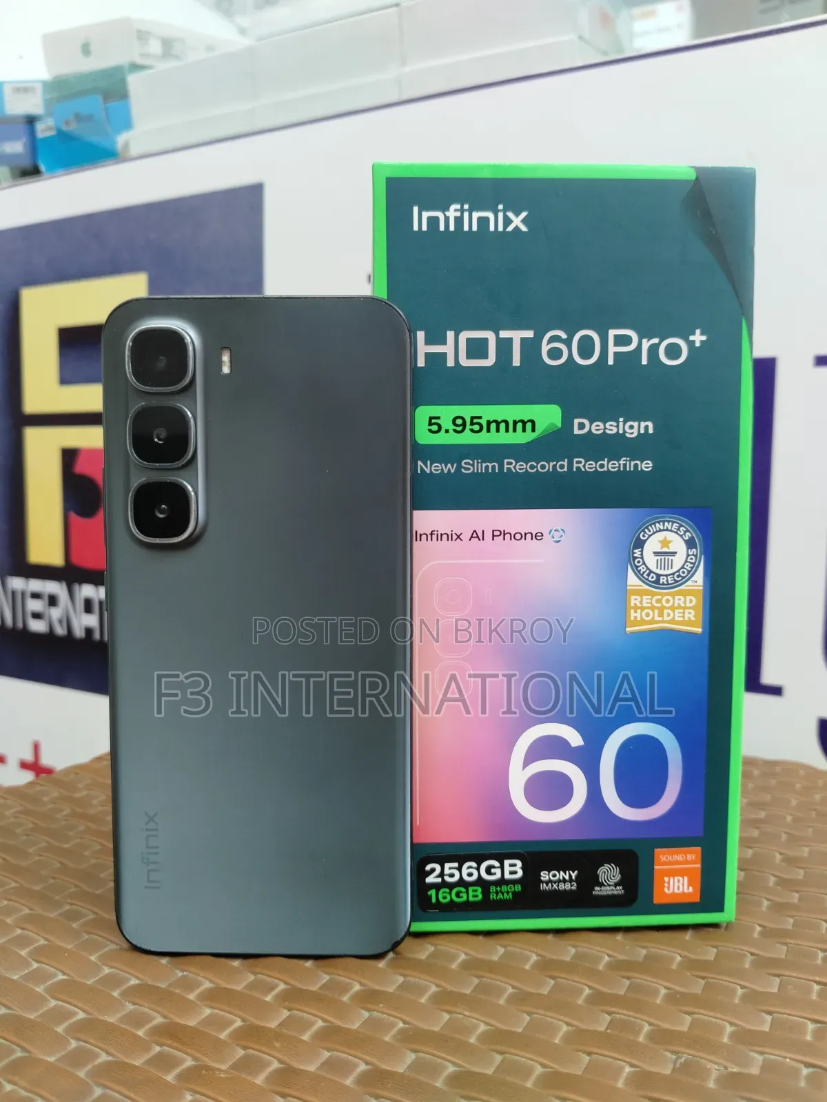 Infinix Hot 60 Pro+ 256 GB Black