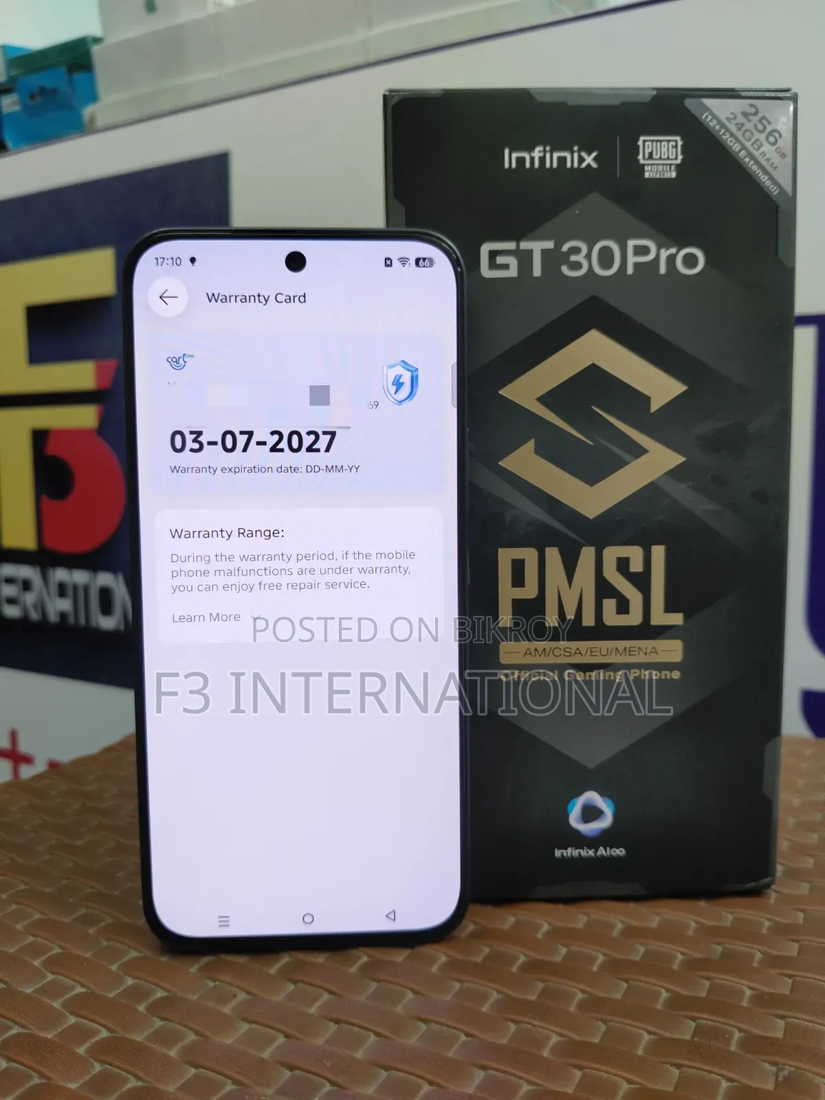 Infinix GT 30 Pro 5G 256 GB Black