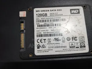 Original WD 128GB SATA SSD 2.5" 120GB