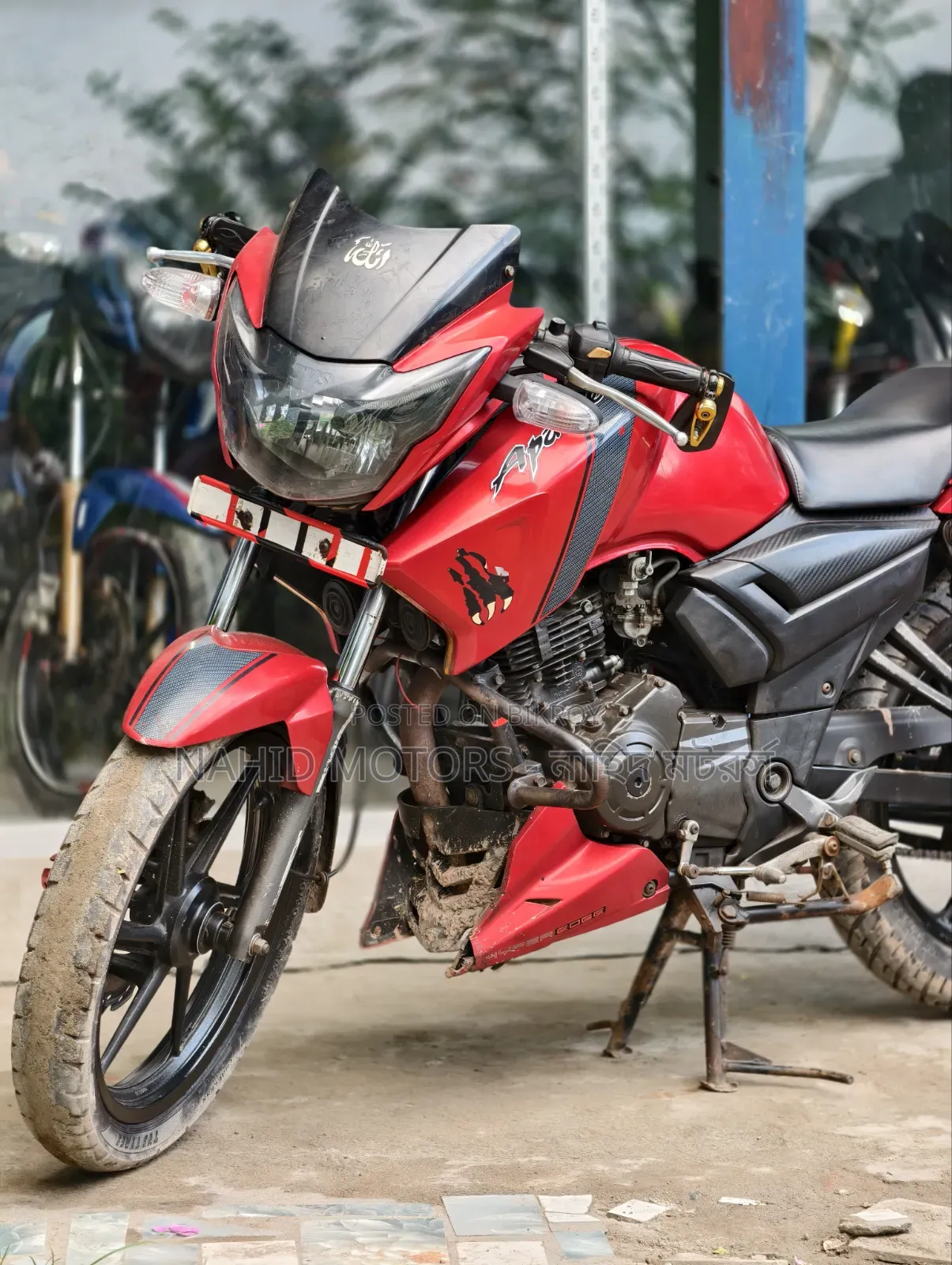 TVS Apache RTR 160 2V 2017 Red