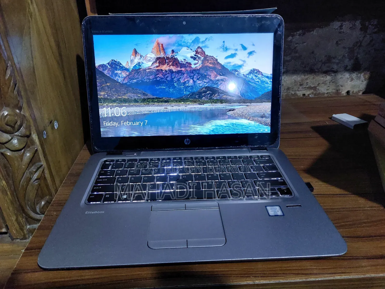 Laptop HP EliteBook 820 G3 8GB Intel Core I5 SSD 128GB