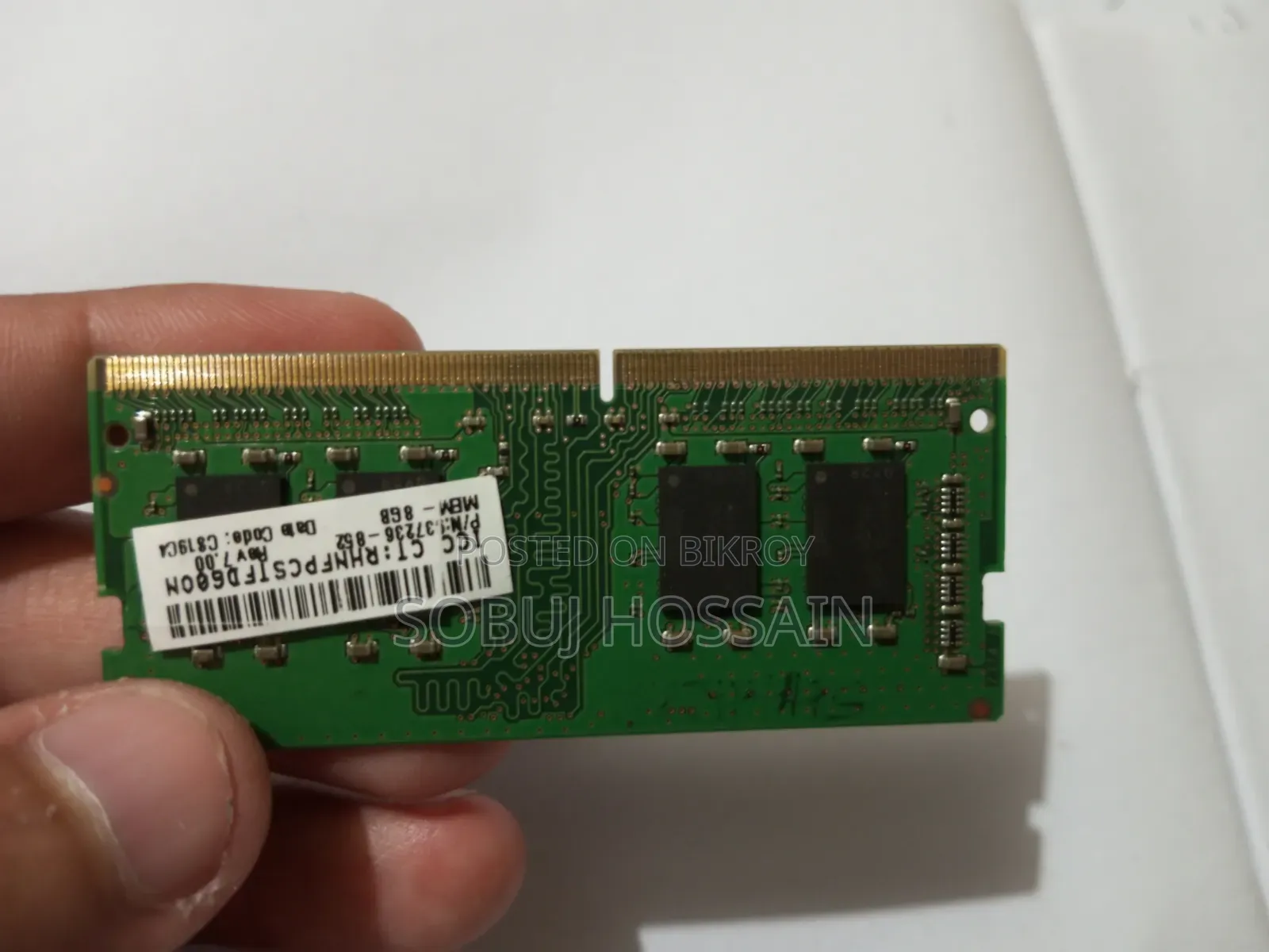8GB DDR4 RAM for Laptop