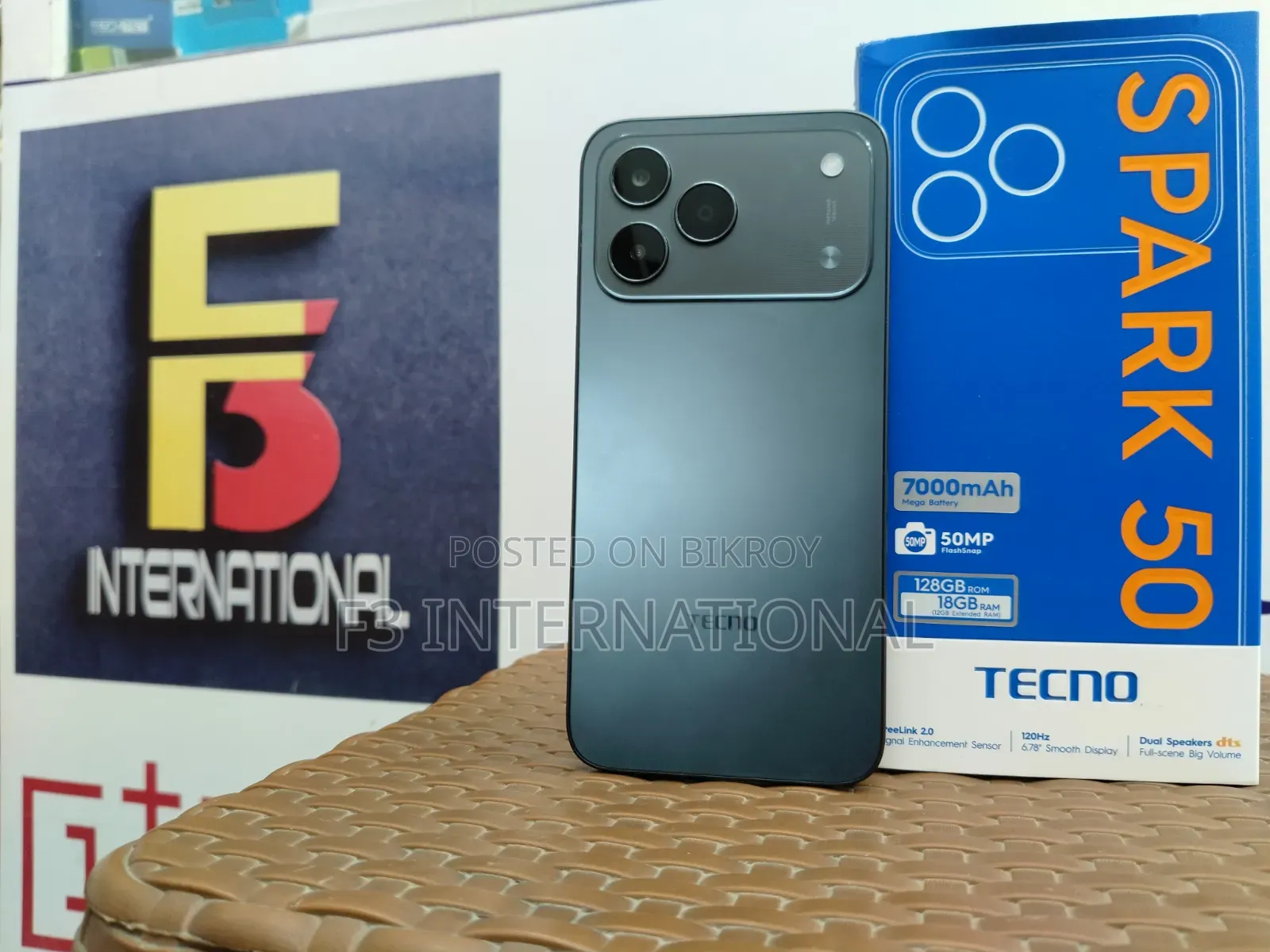 Tecno Spark 50 128 GB Black