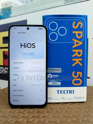 Tecno Spark 50 128 GB Black