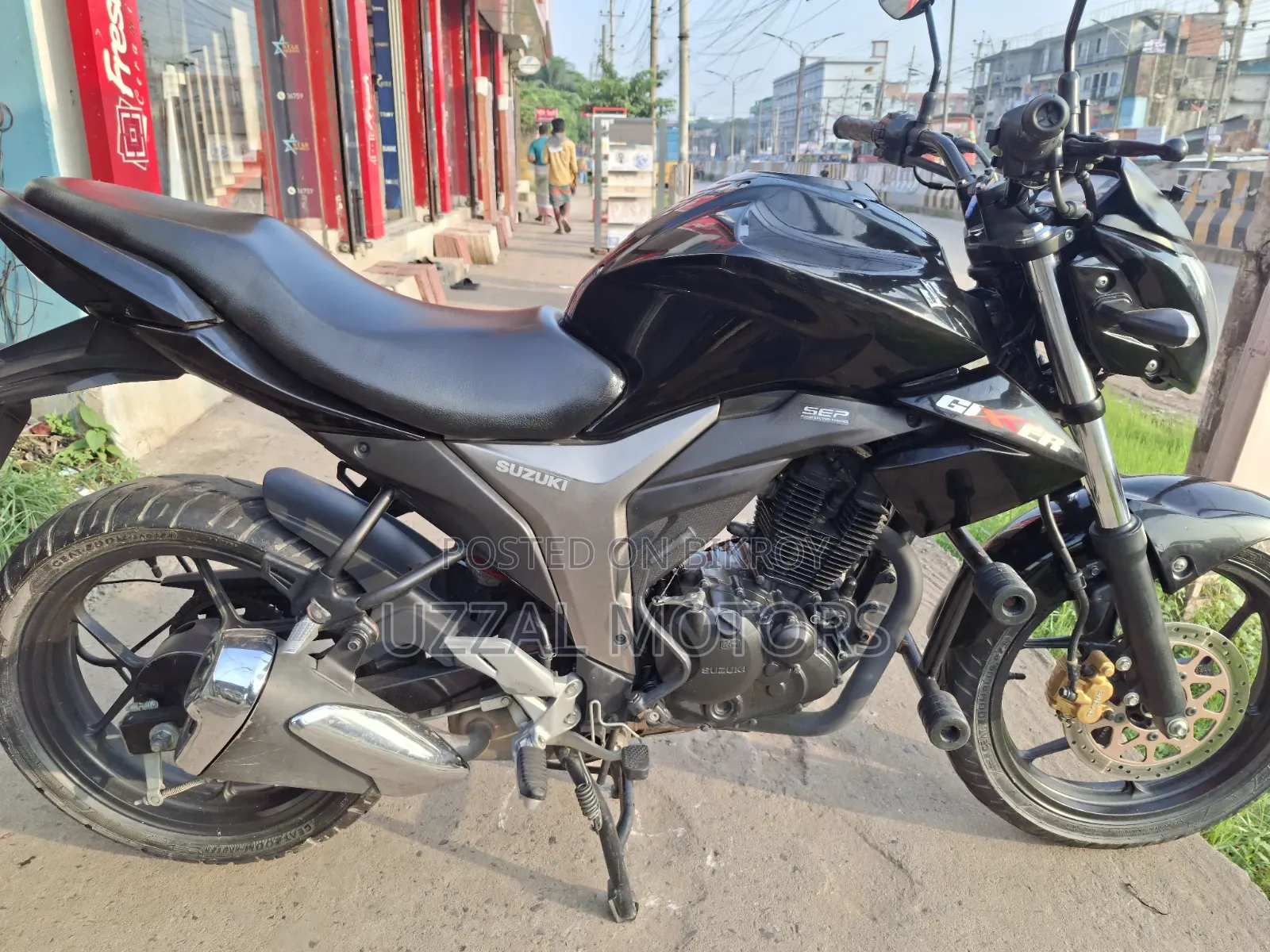 Suzuki Gixxer 2024 Black