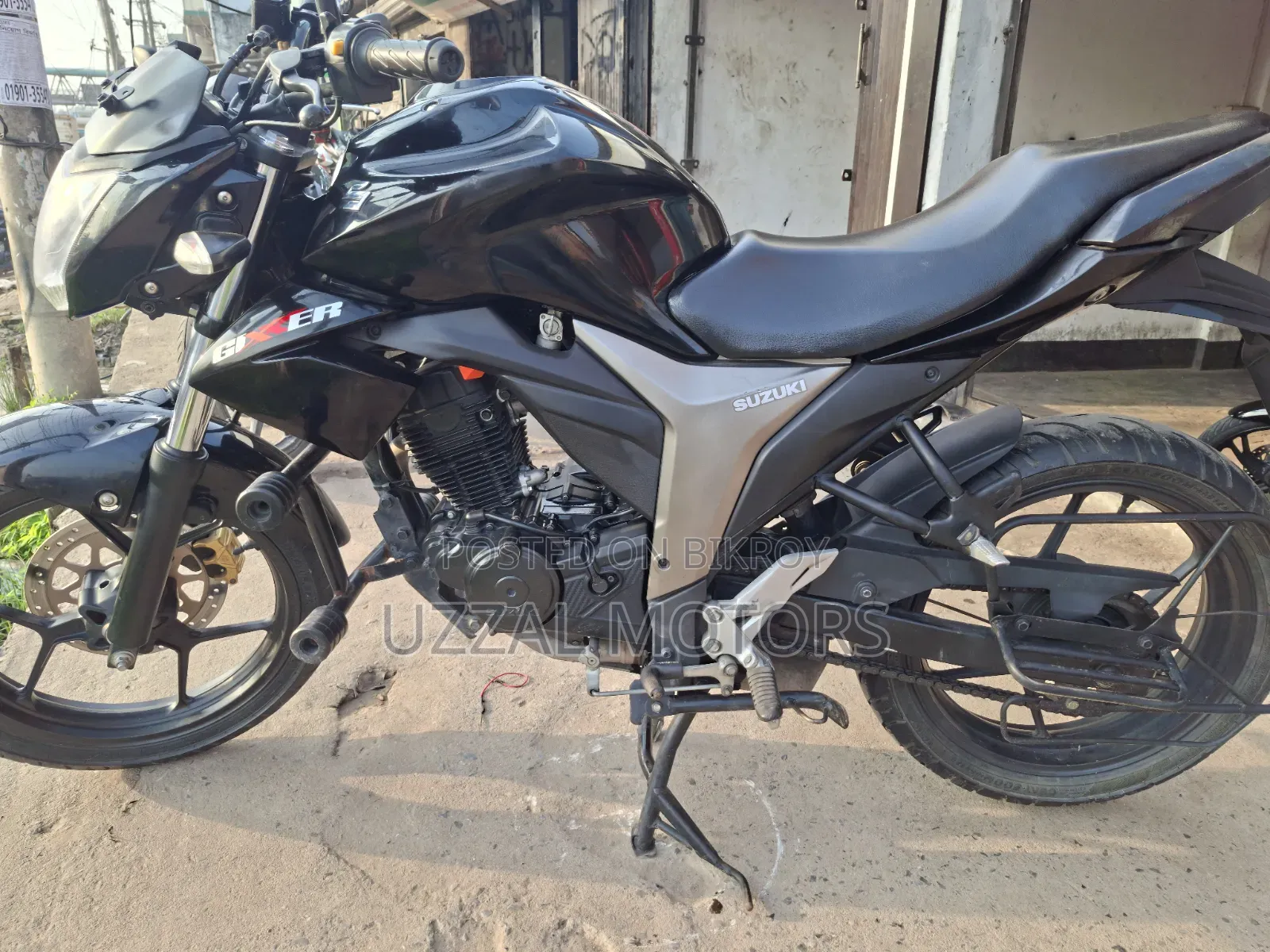 Suzuki Gixxer 2024 Black