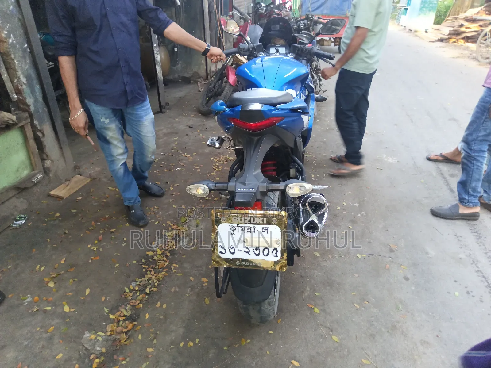 Suzuki Gixxer SF 2020 Blue