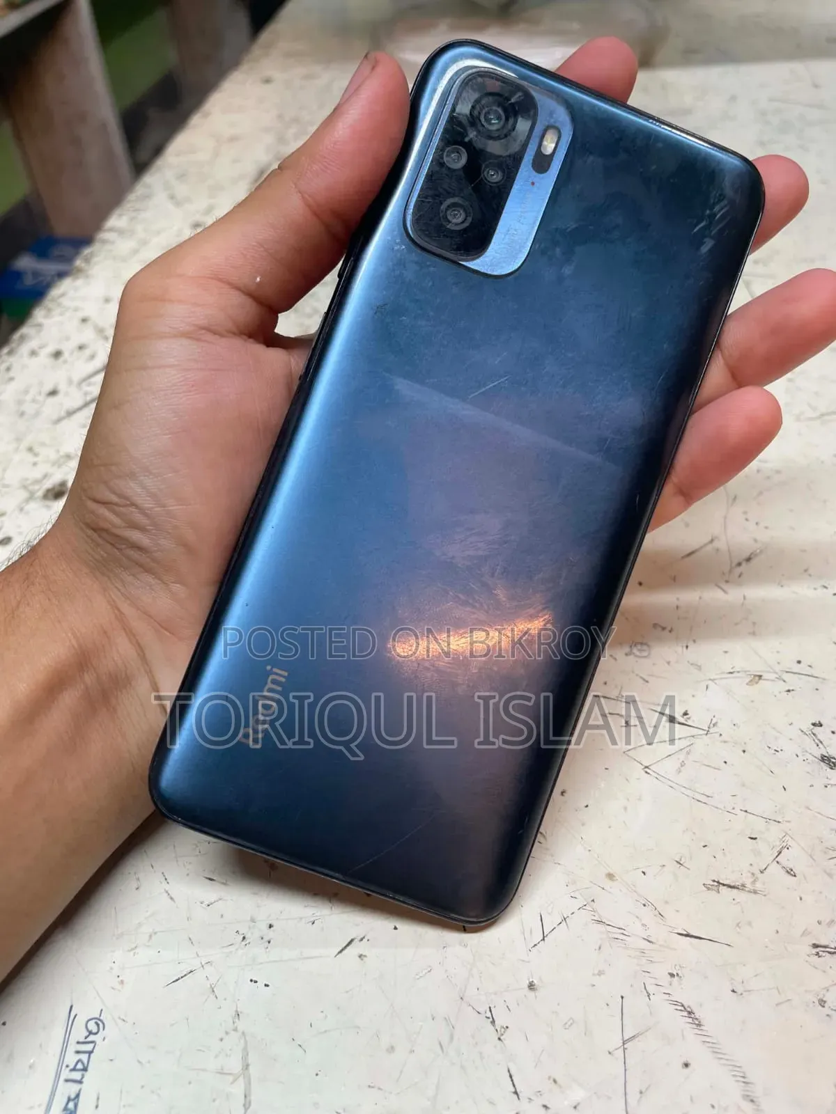 শাওমি রেডমি নোট ১০ ৬৪ জিবি ব্লু