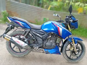 টিভিএস অ্যাপাচি আরটিআর ১৬০ ২ভি ২০২২ ব্লু
