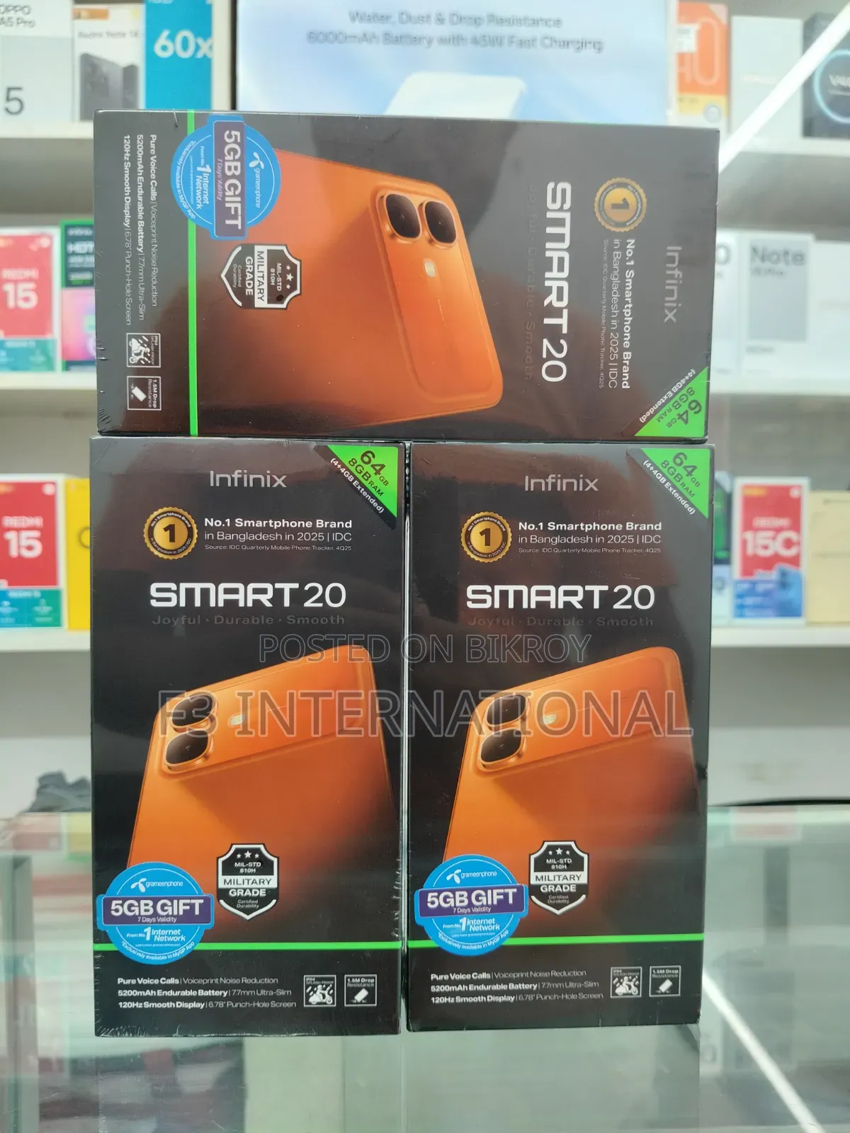 New Infinix Smart 20 64 GB Orange
