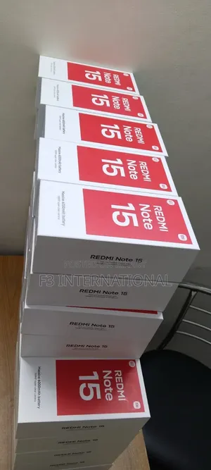 New Xiaomi Redmi Note 15 256 GB Black