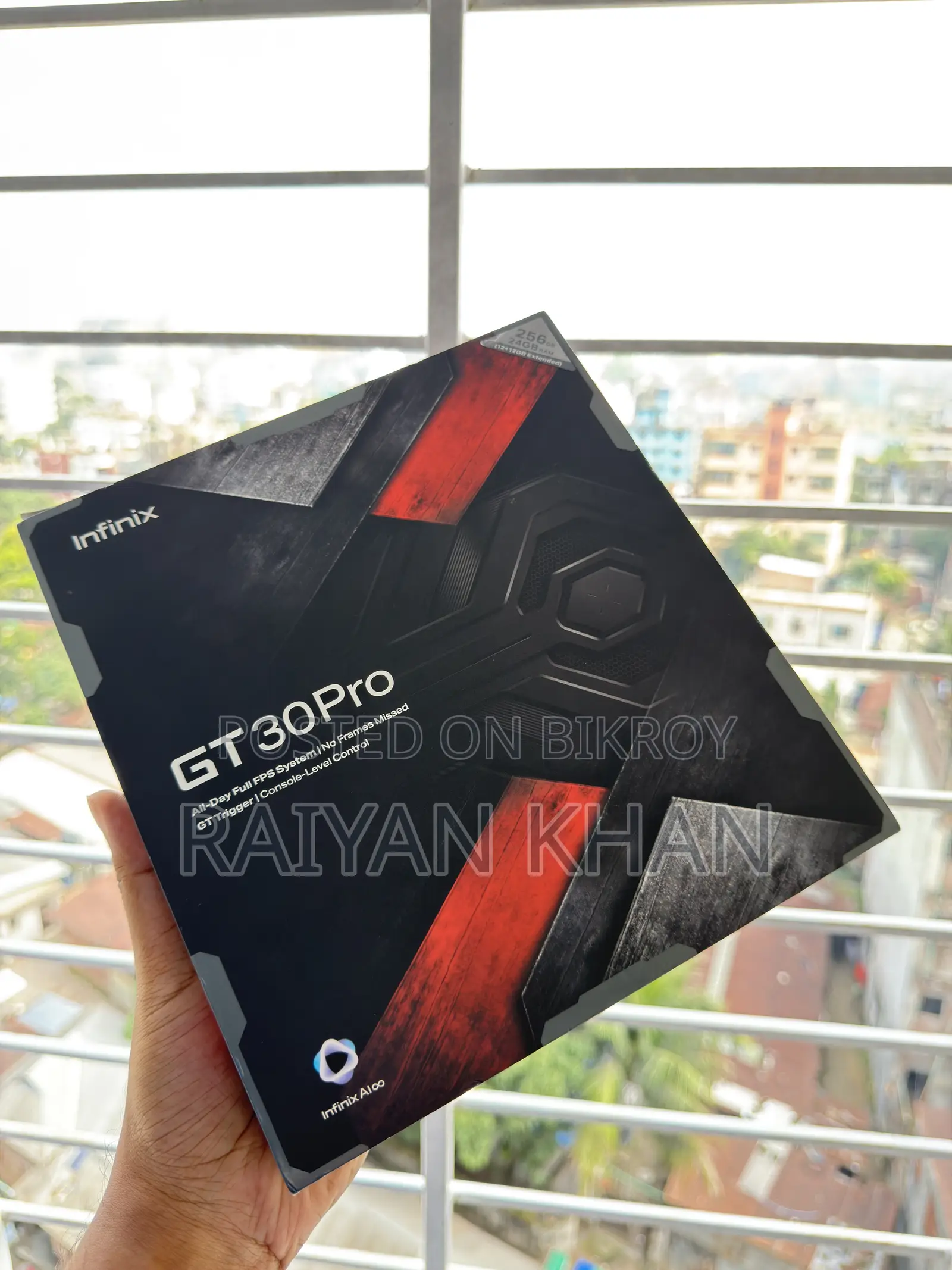 Infinix GT 30 Pro 5G 256 GB Black