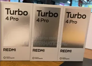 New Xiaomi Redmi Turbo 4 Pro 256 GB Black