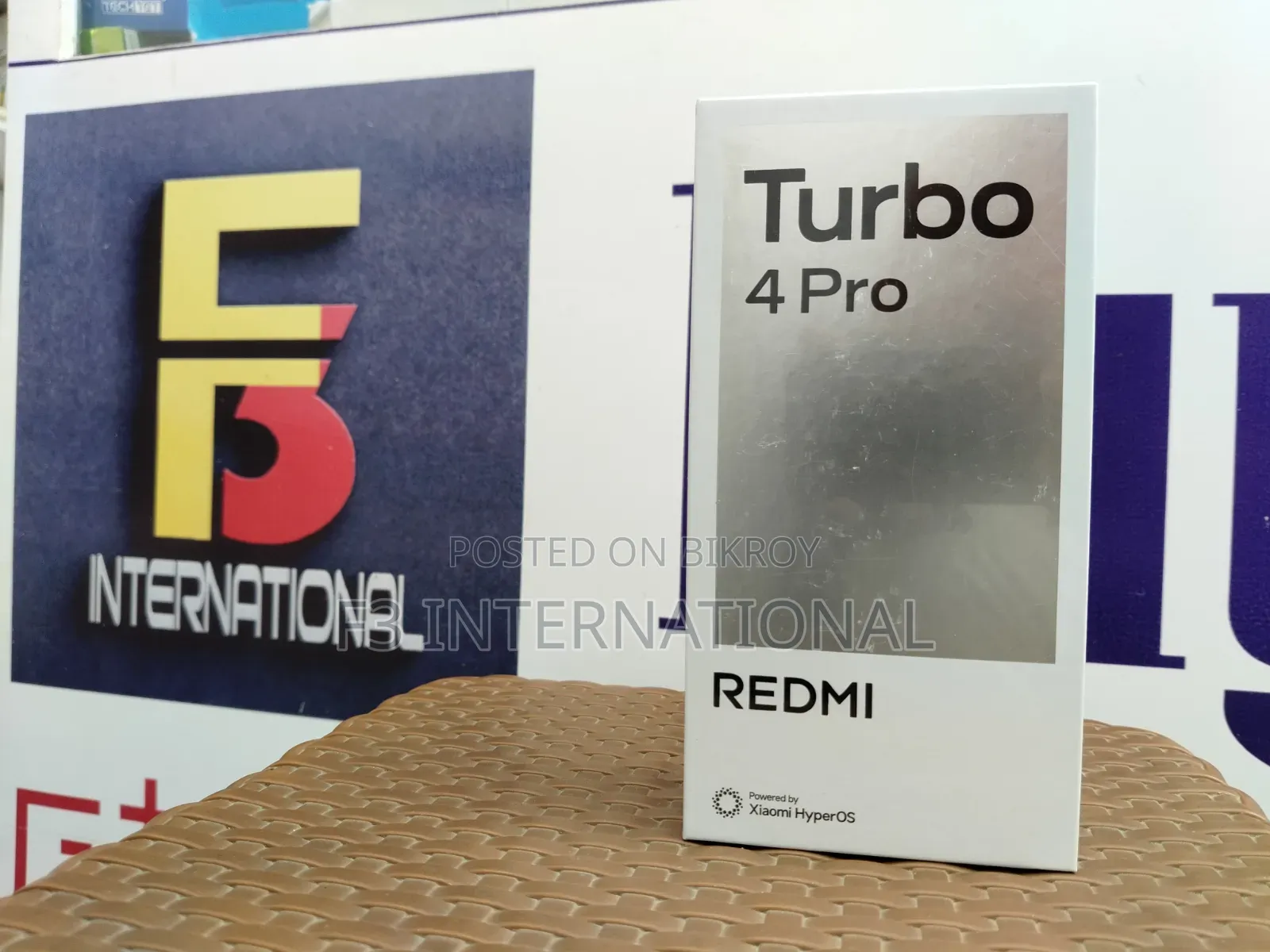 New Xiaomi Redmi Turbo 4 Pro 256 GB Black