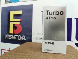 New Xiaomi Redmi Turbo 4 Pro 256 GB Black