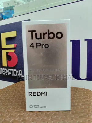 New Xiaomi Redmi Turbo 4 Pro 256 GB Black