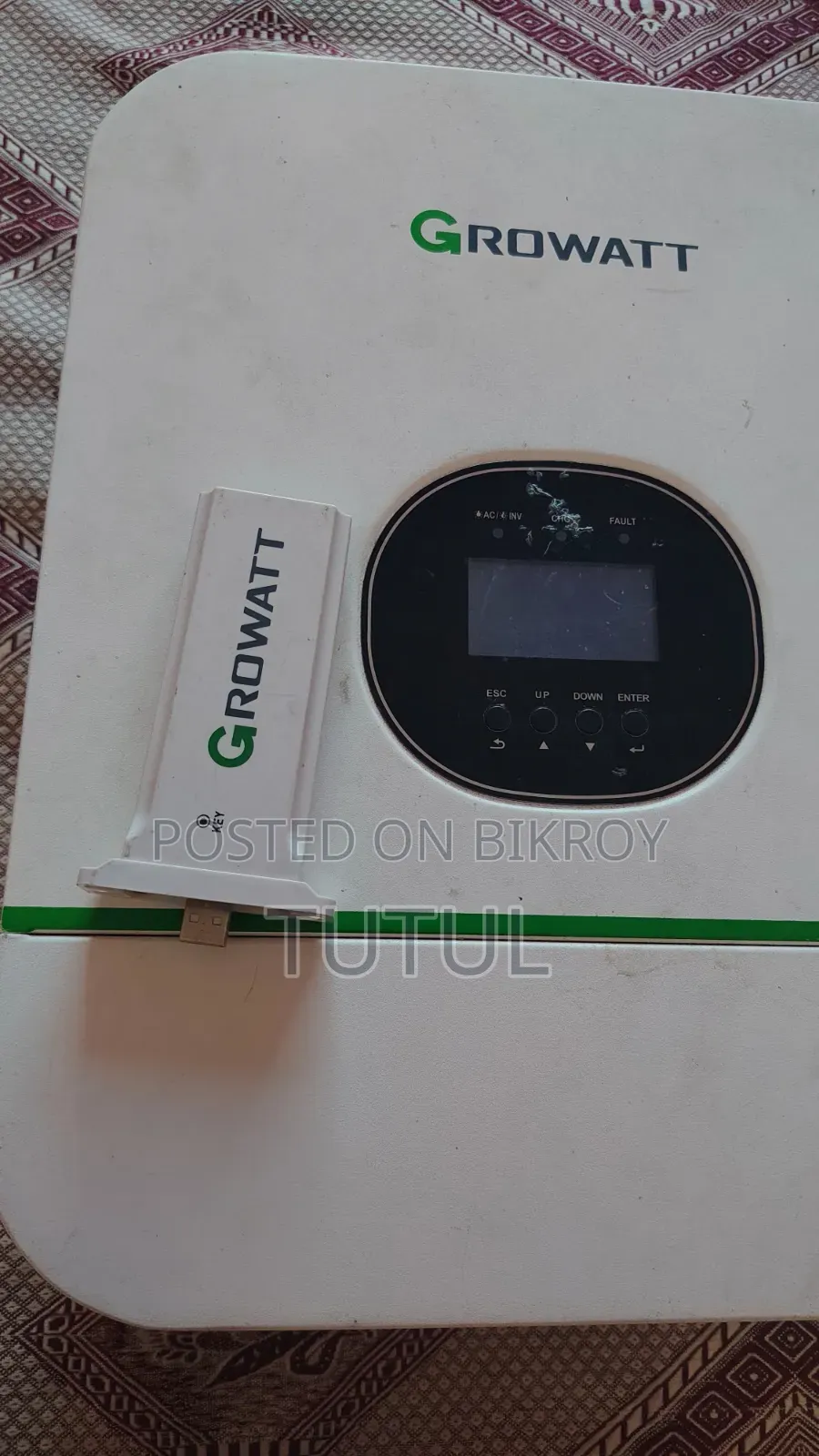 GROWATT SPF 3000 TL 24V High Frequency Solar Inverter