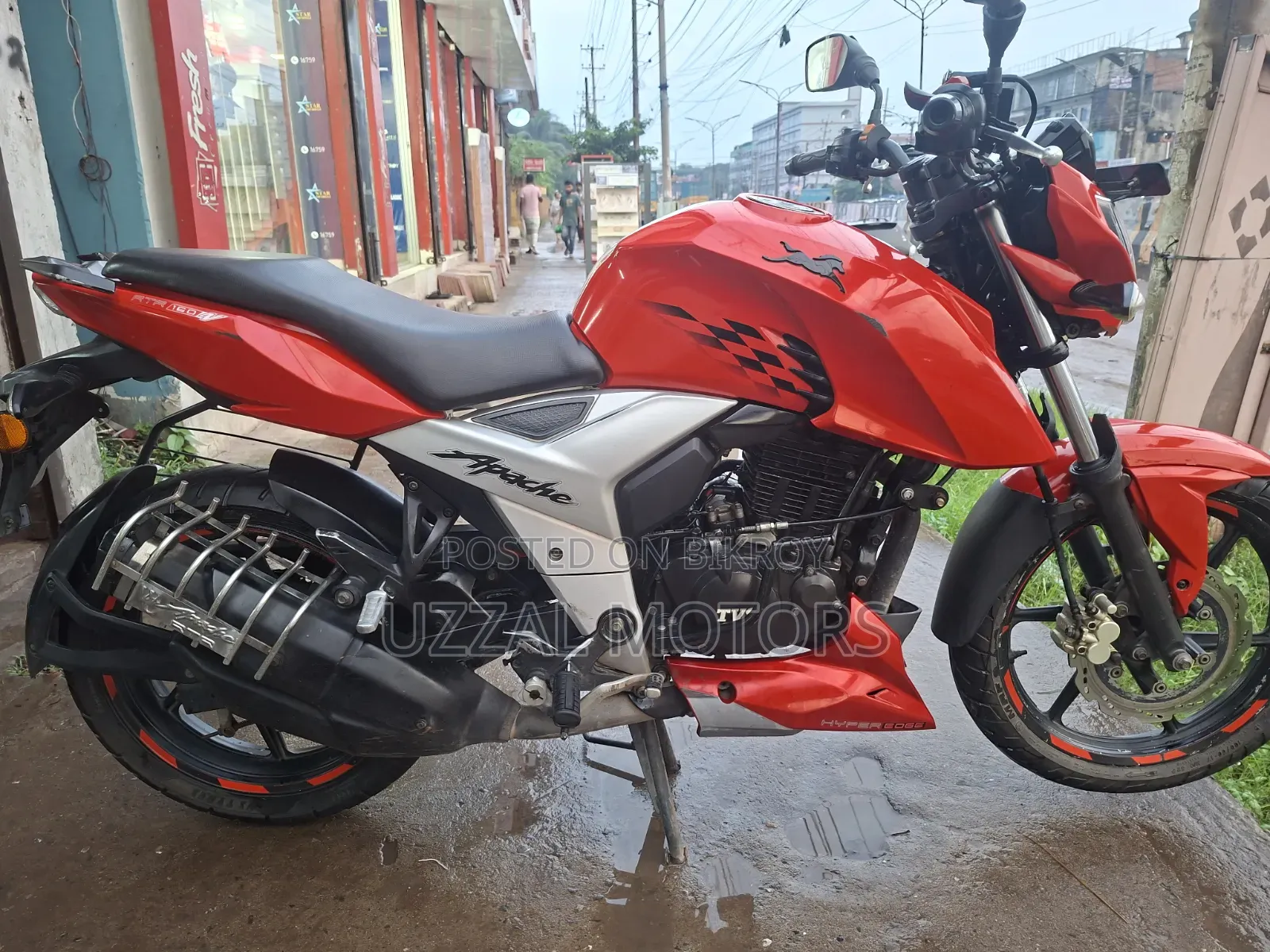TVS Apache RTR 160 4V 2020 Red